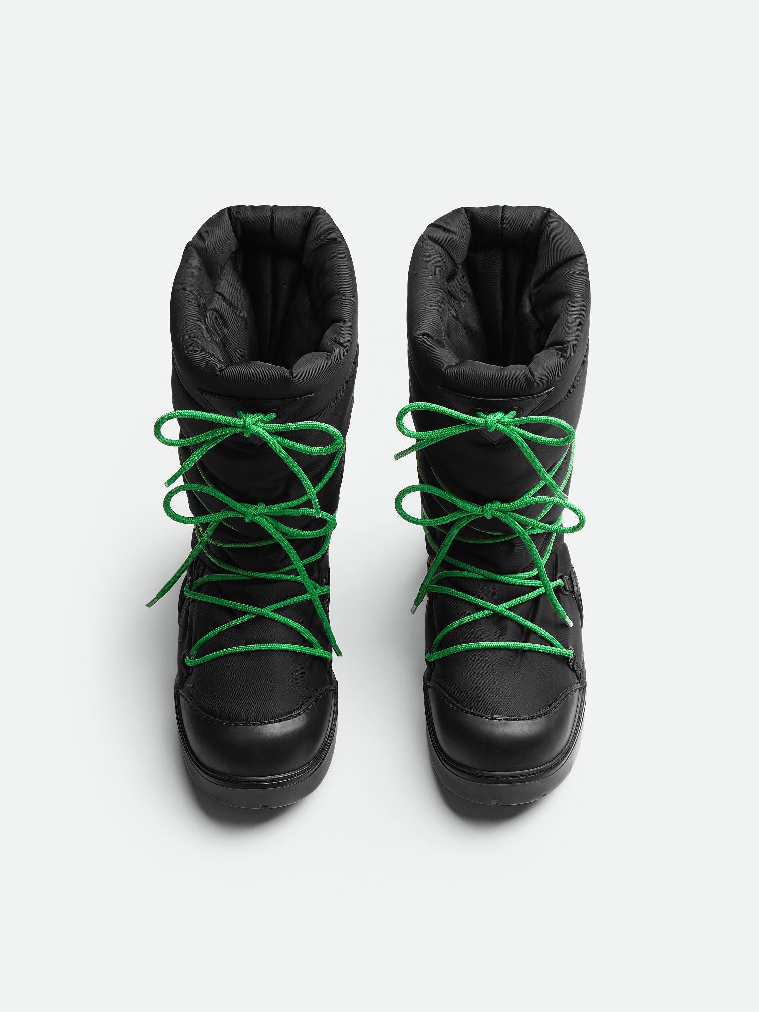 Puddle Bomber black & parakeet 55mm Boots - Black & Parakeet