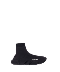 Speed Allover Knit Sneakers - Black