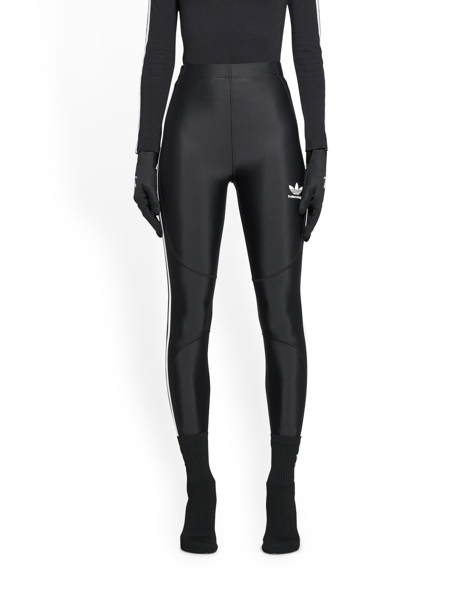 Balenciaga X Adidas Athletic black Leggings - Black