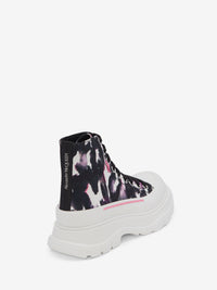 Watercolour Graffiti Tread Slick multicolor Boots - Multicolor
