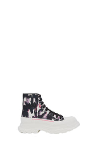 Watercolour Graffiti Tread Slick multicolor Boots - Multicolor