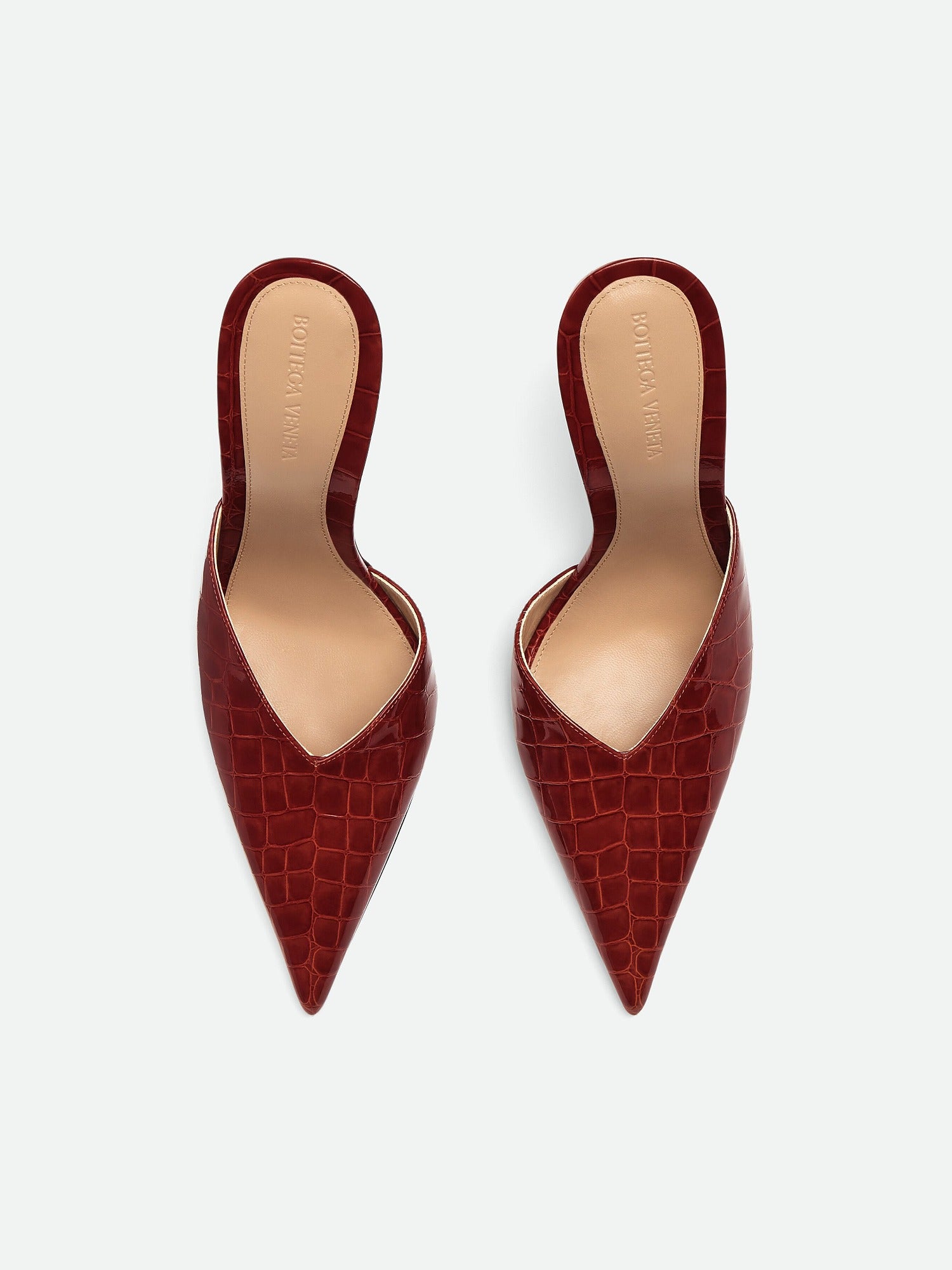 Punta nutmeg 100mm Mules - Nutmeg