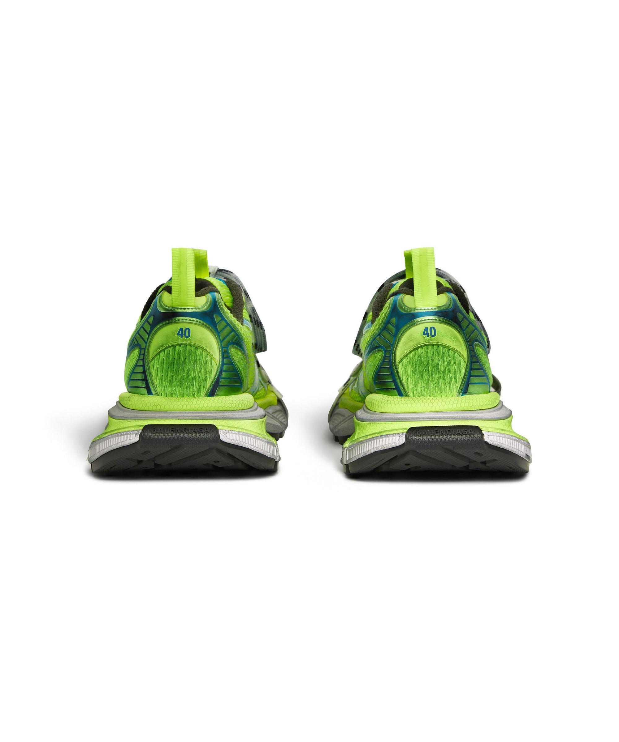 3XL Sneakers - Fluo Yellow & Blue