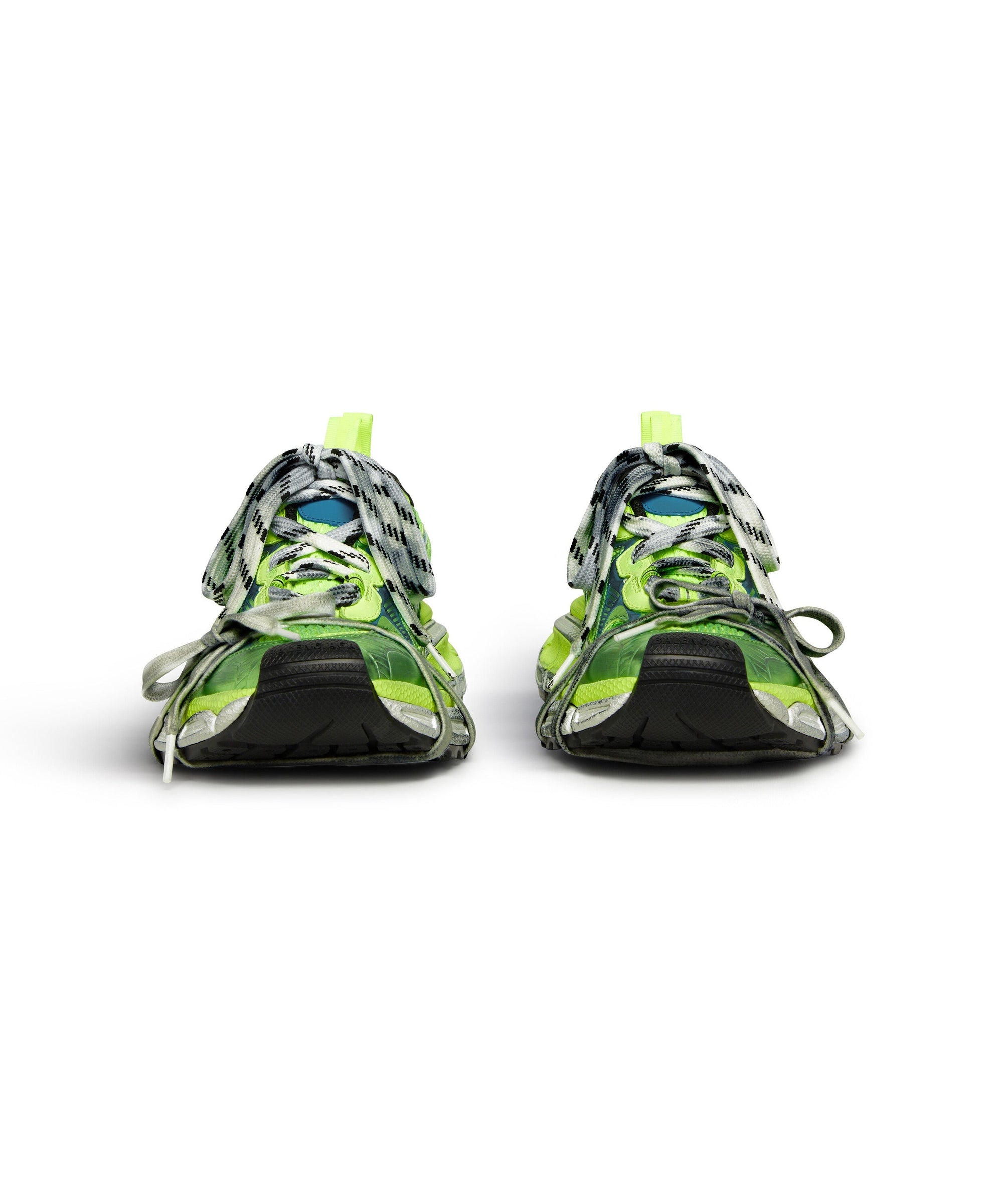 3XL Sneakers - Fluo Yellow & Blue