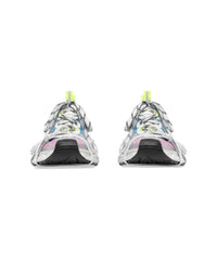 3XL Sneakers - White & Red & Blue