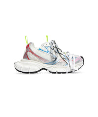3XL Sneakers - White & Red & Blue