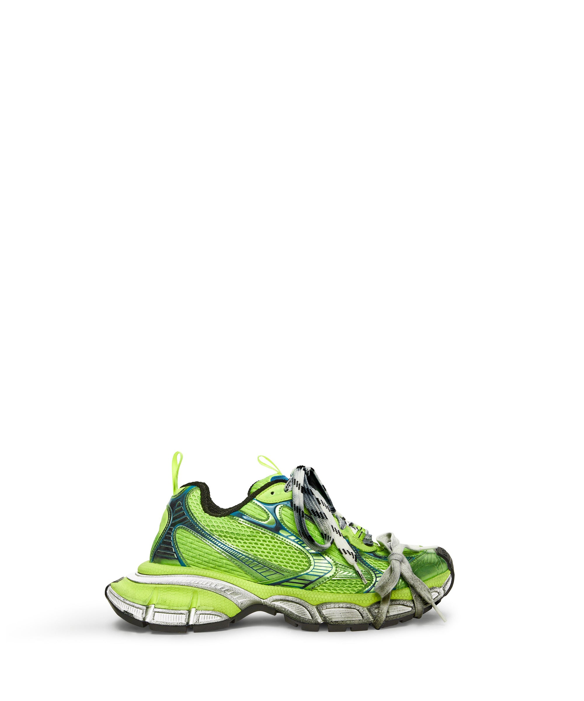 3XL Sneakers - Fluo Yellow & Blue