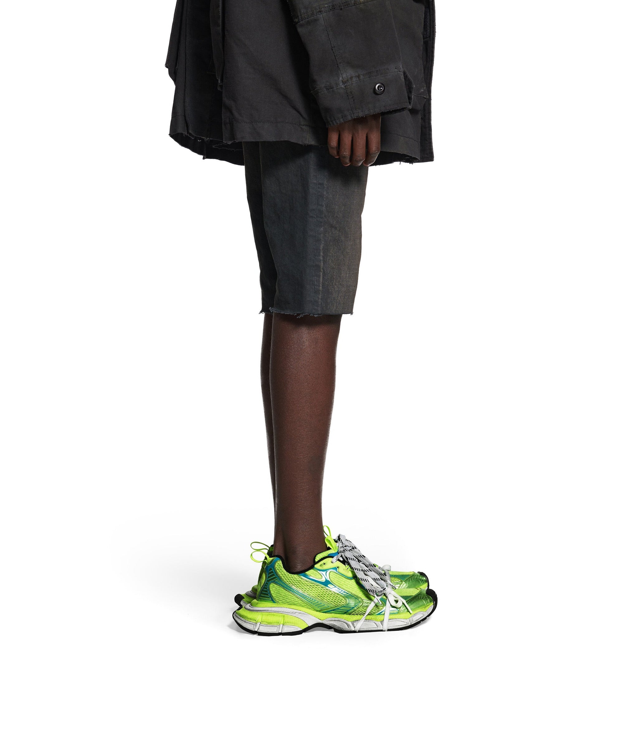 3XL Sneakers - Fluo Yellow & Blue