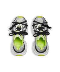3XL Sneakers - White & Black & Fluo Yellow