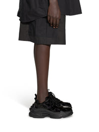 Triple S black Sneakers - Black