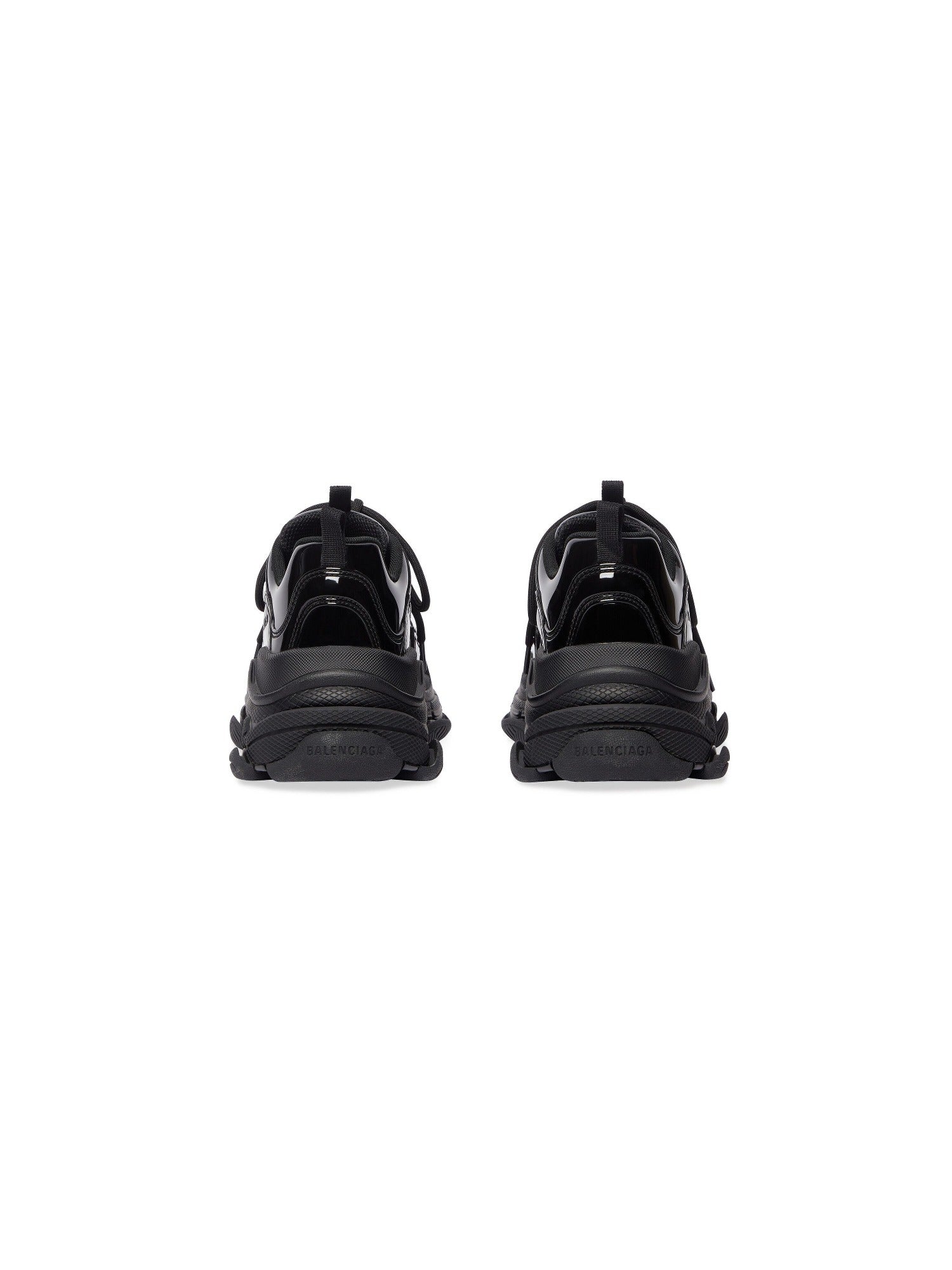 Triple S black Sneakers - Black