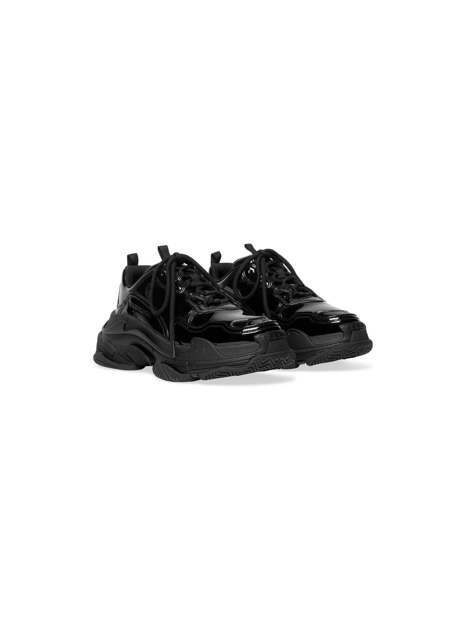 Triple S black Sneakers - Black