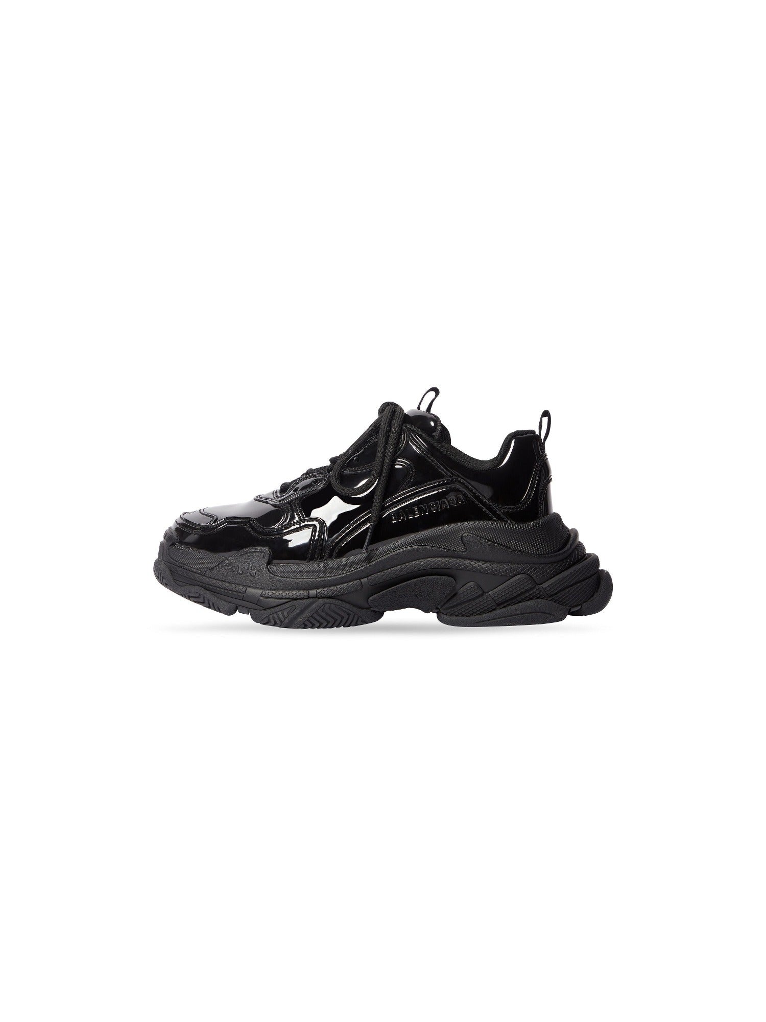 Triple S black Sneakers - Black