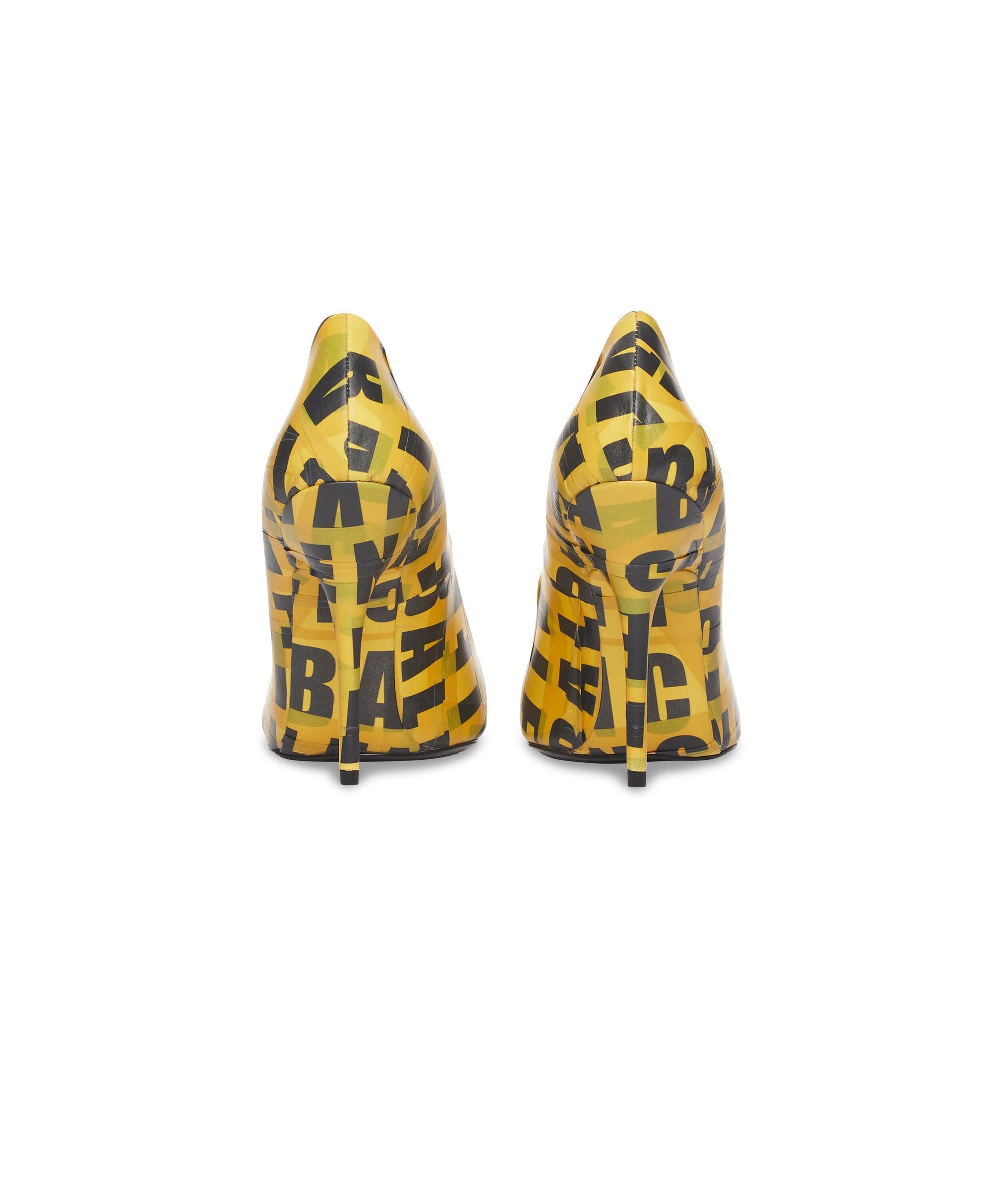 Knife 110 Pumps - Tape Yellow & Black