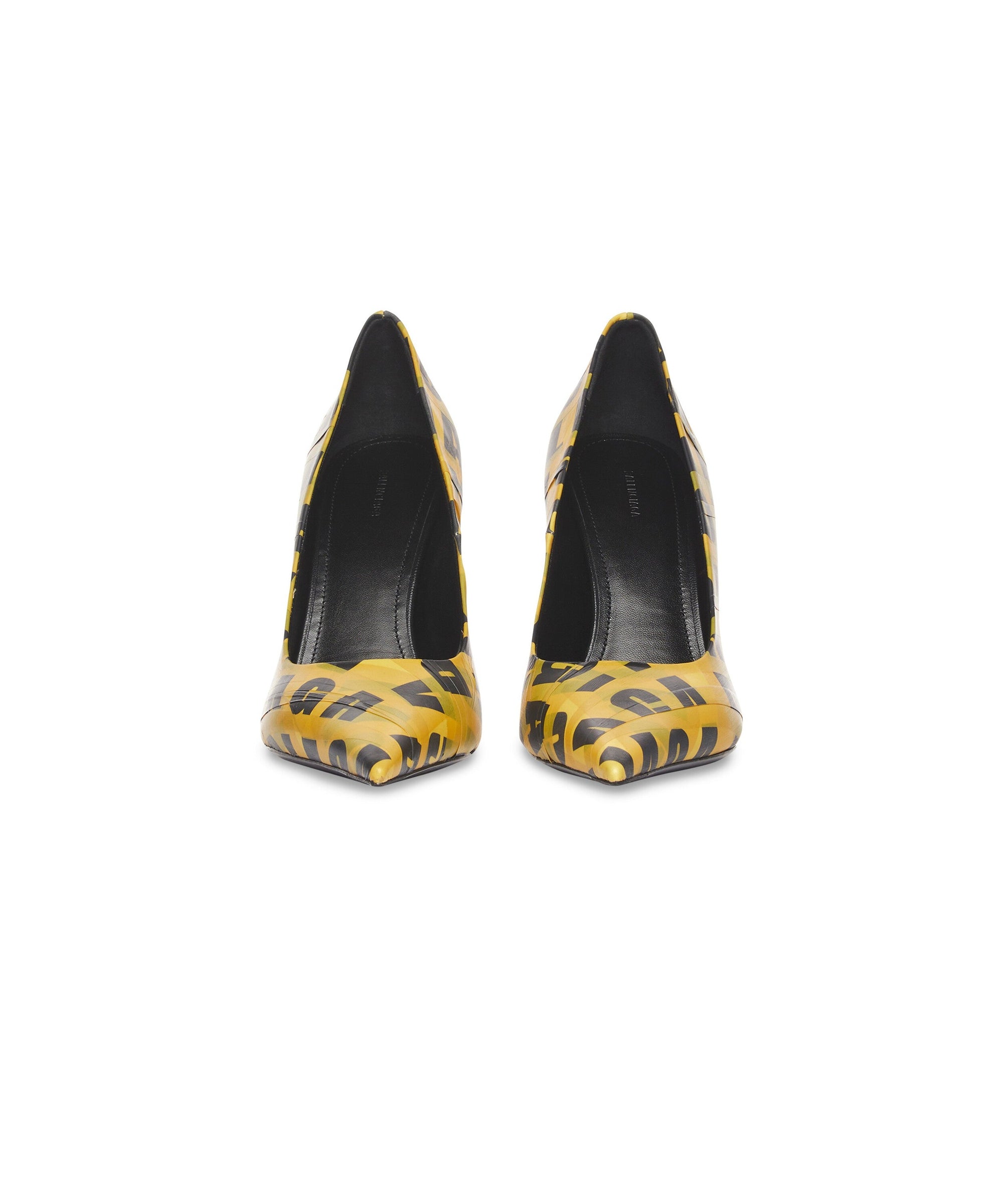 Knife 110 Pumps - Tape Yellow & Black