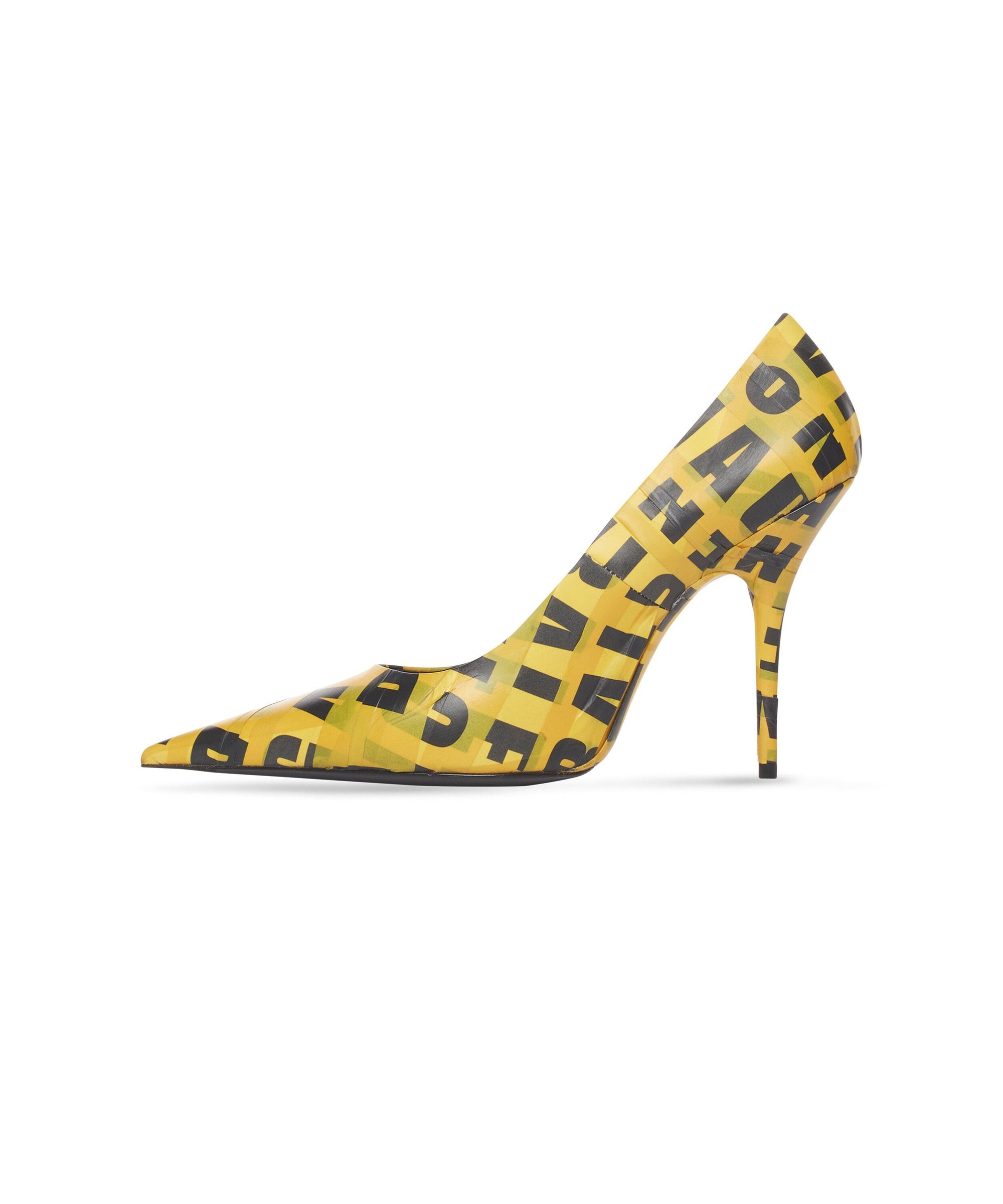 Knife 110 Pumps - Tape Yellow & Black