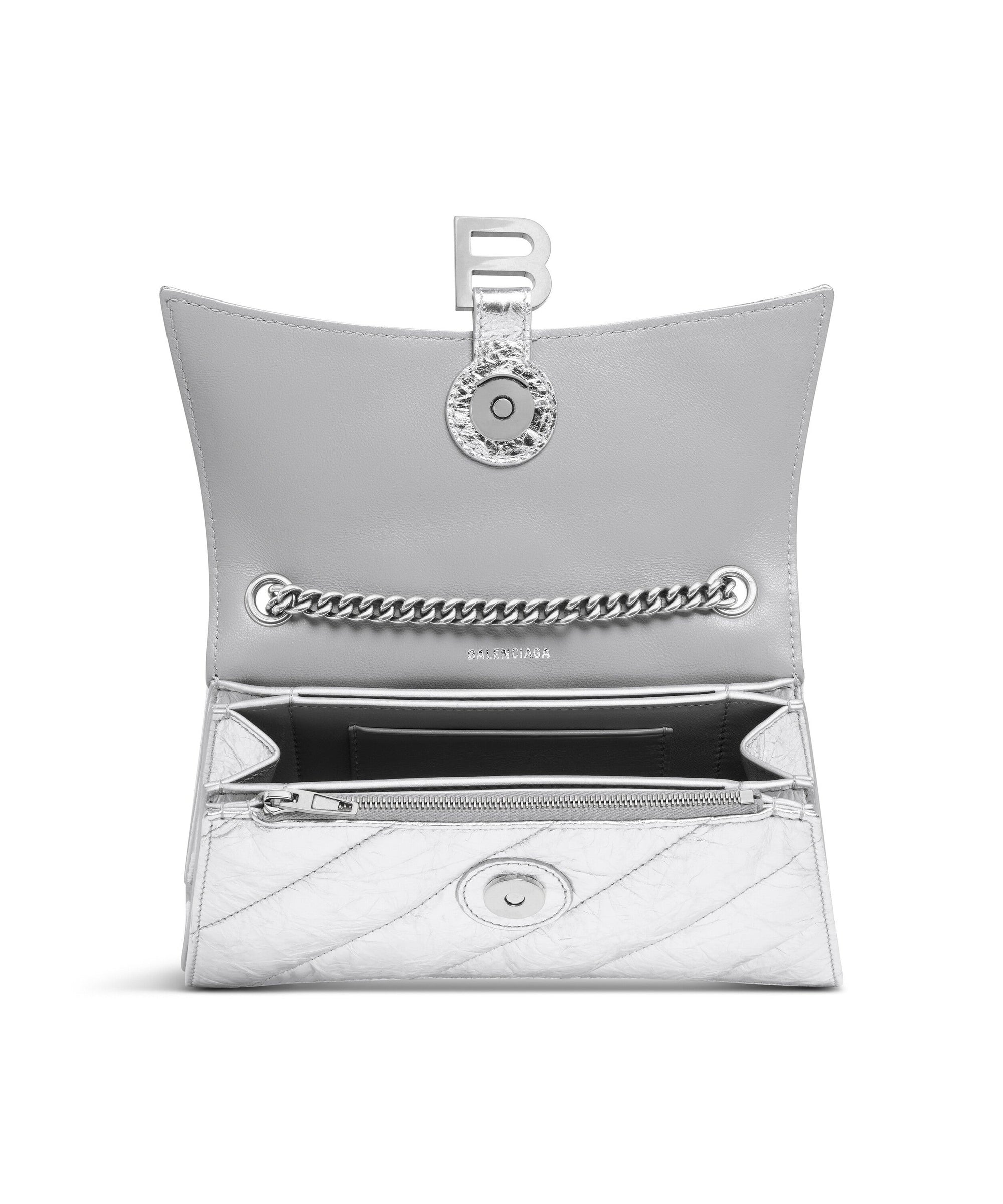 Crush Chain Bag XS - Silver