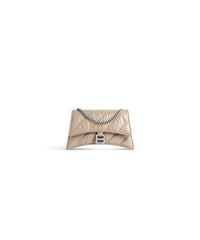 Crush XS Chain Bag Quilted - Taupe