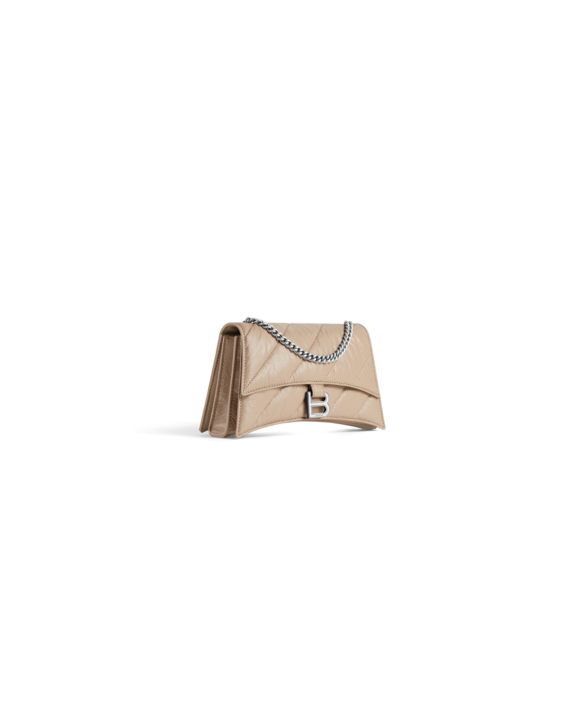 Crush XS Chain Bag Quilted - Taupe