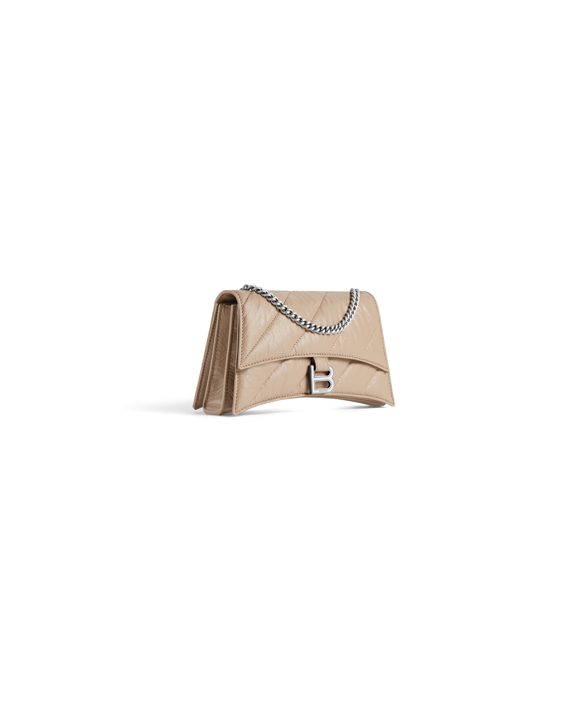 Crush XS Chain Bag Quilted - Taupe