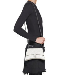 Crush Chain Bag XS - Optic White