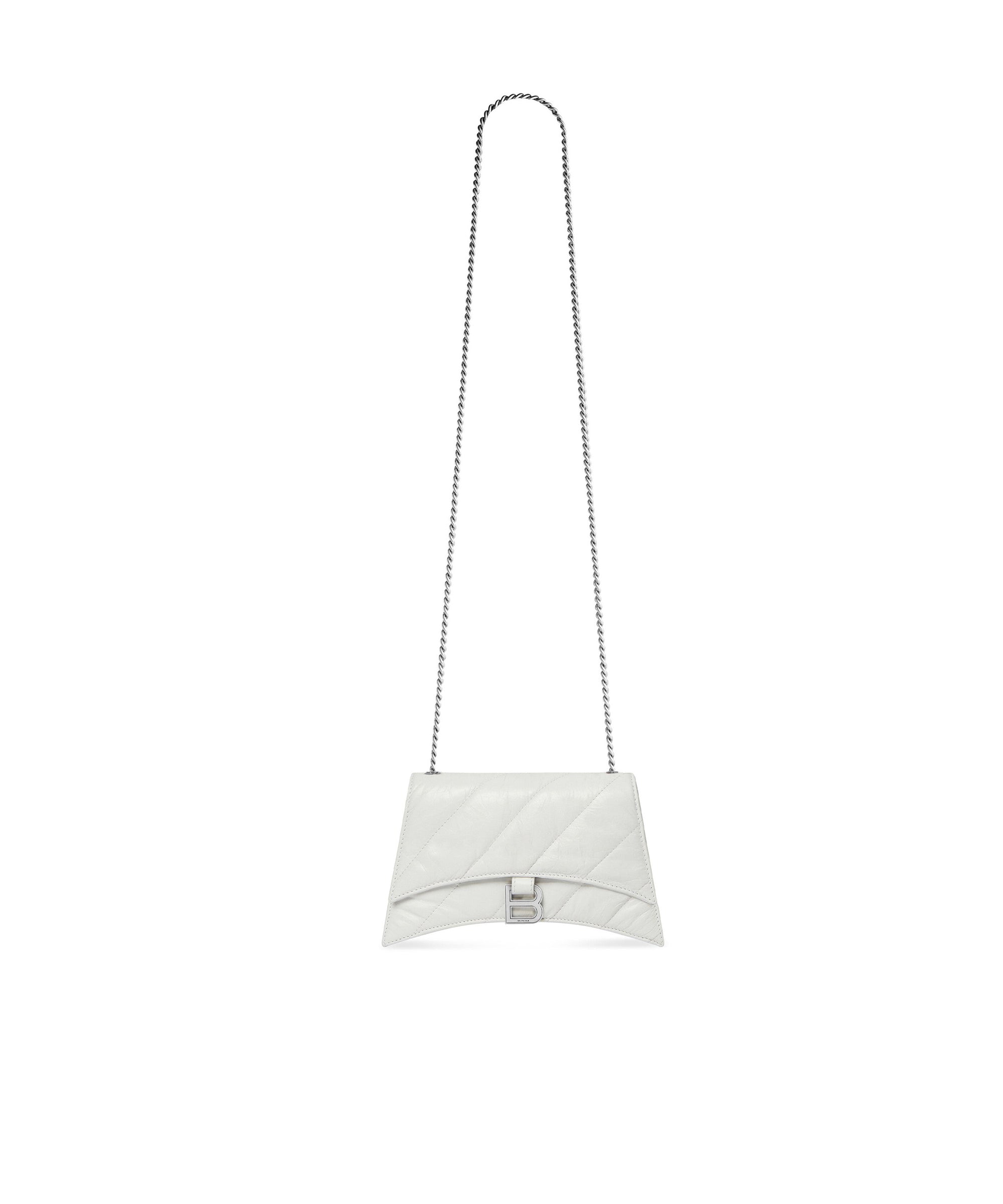 Crush Chain Bag XS - Optic White