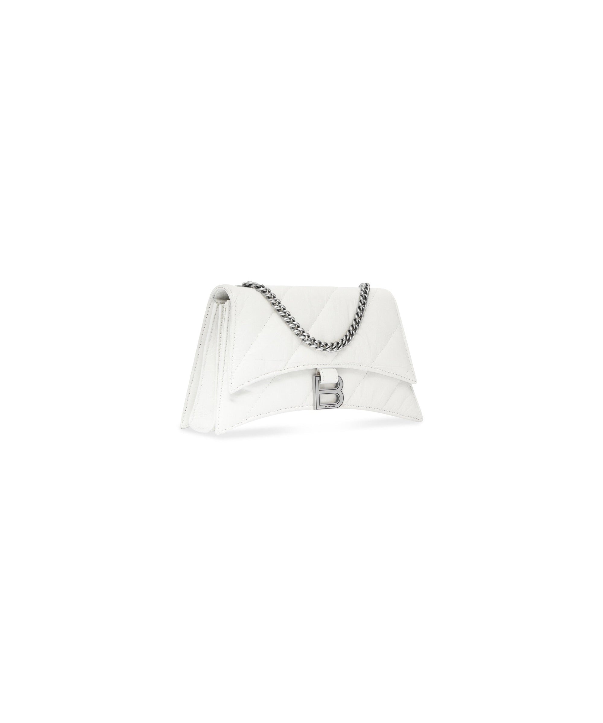 Crush Chain Bag XS - Optic White
