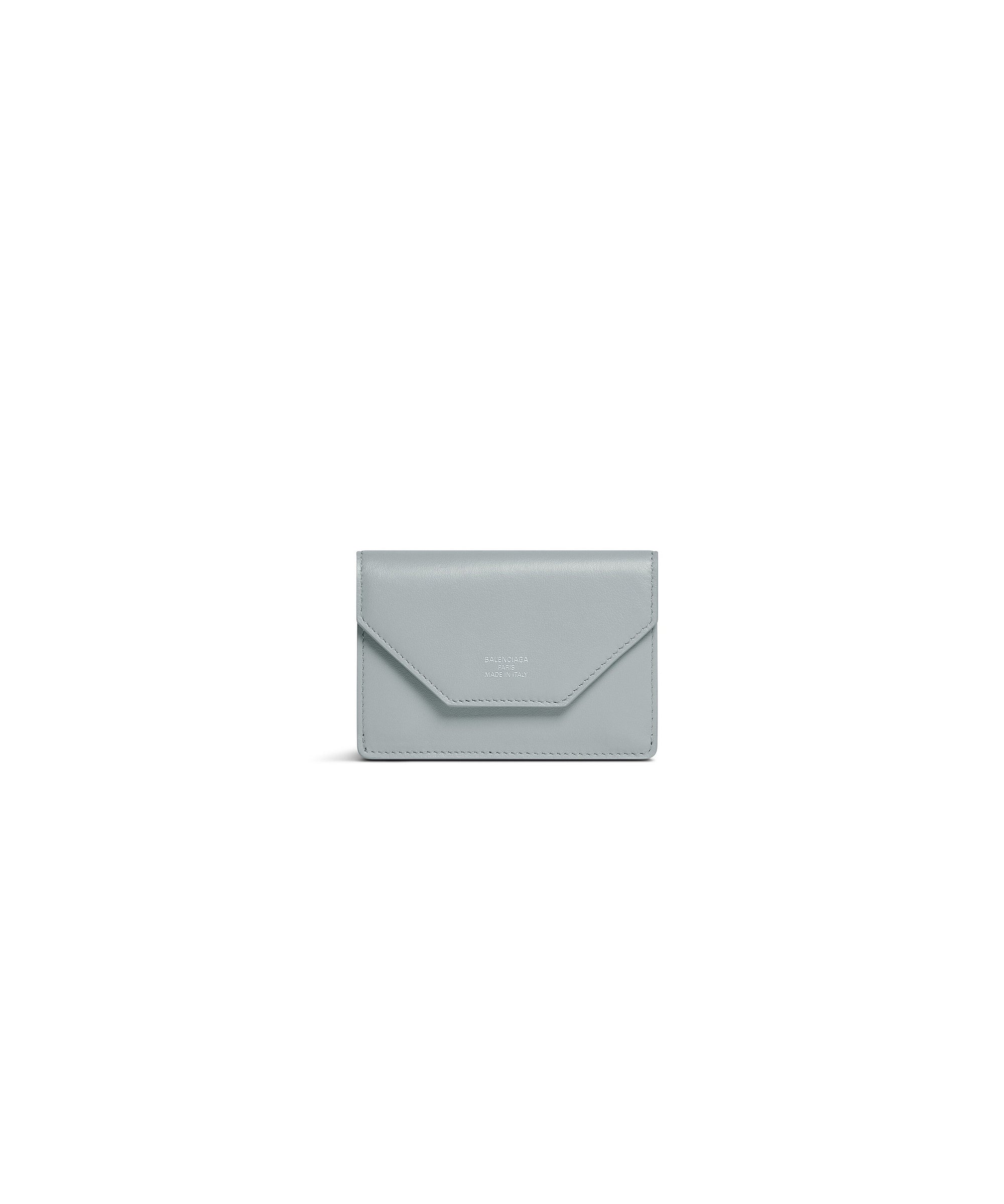 Envelope Mini Wallet - Ash Blue & Nacre
