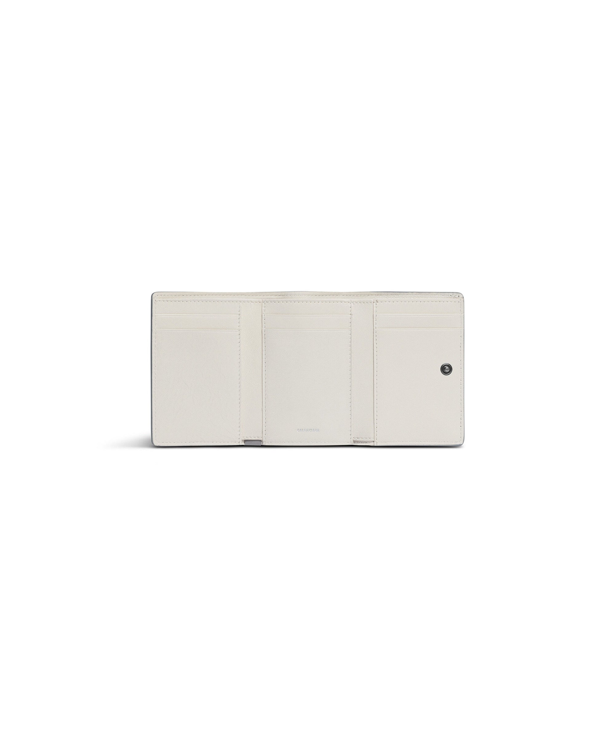 Envelope Mini Wallet - Ash Blue & Nacre