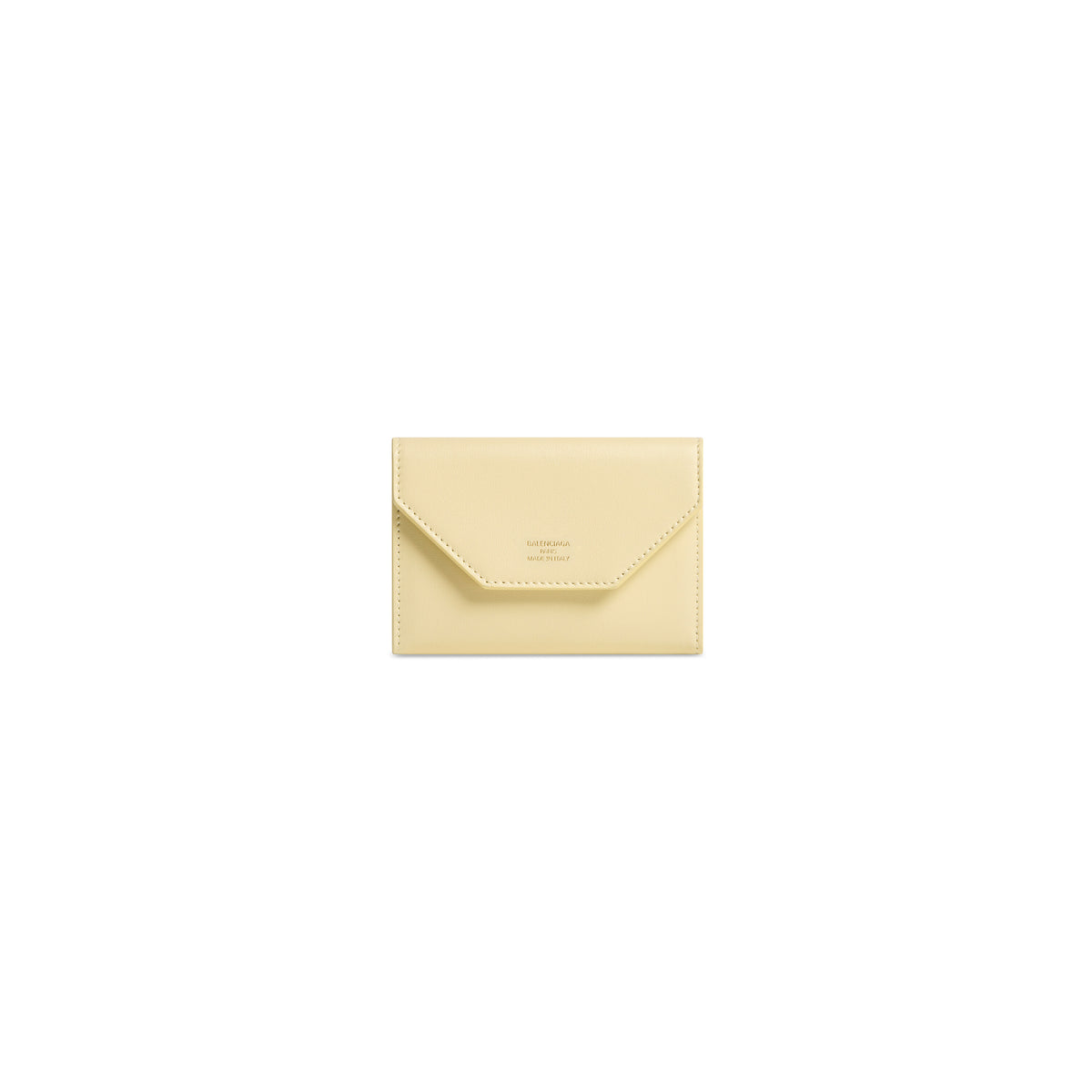 Envelope Key Case With Split Ring - Champagne