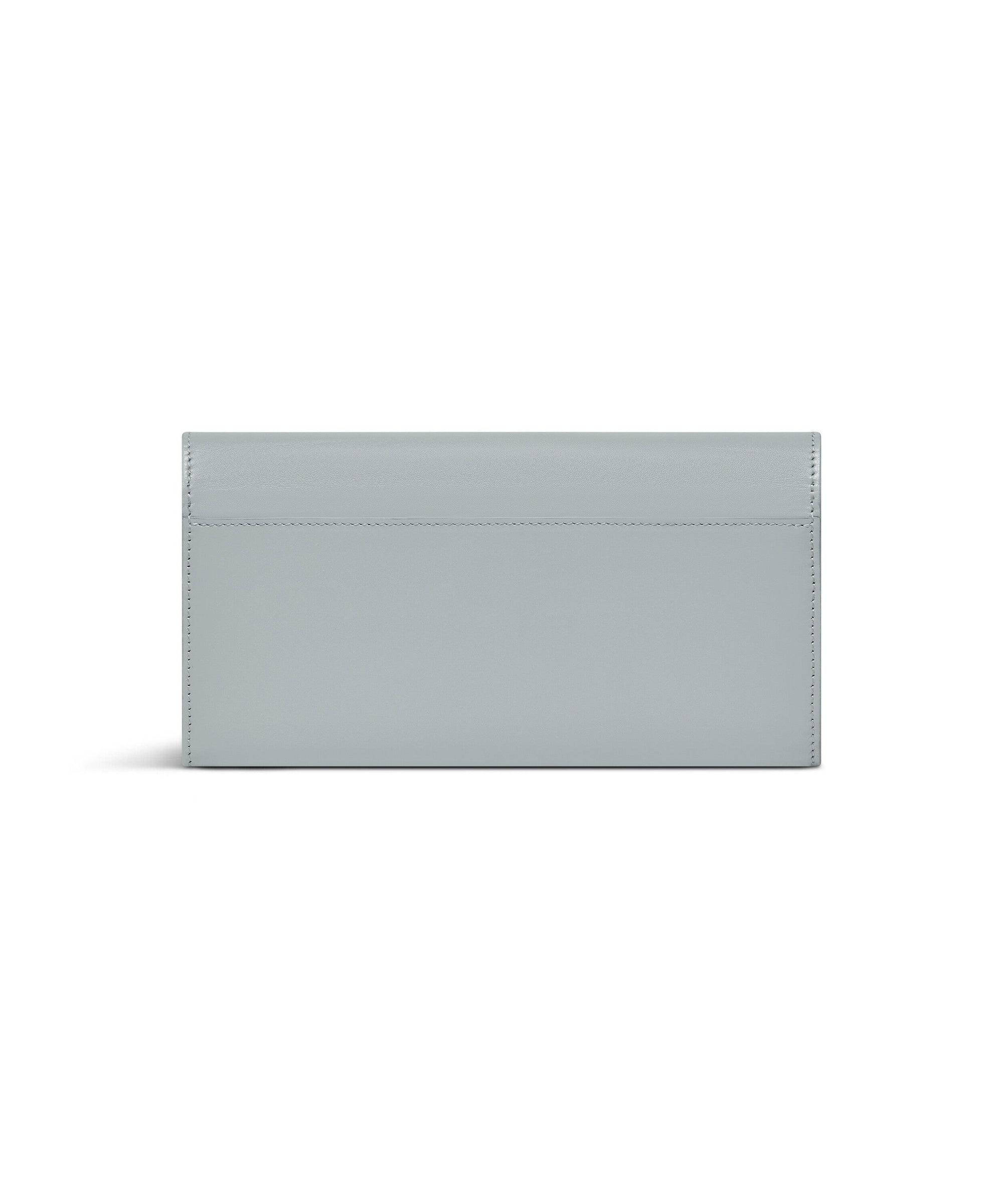 Envelope Slim Continental Wallet - Ash Blue & Nacre