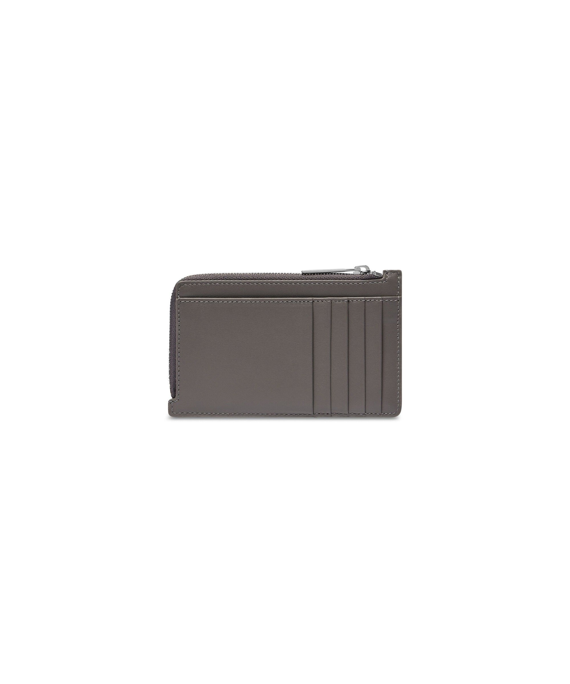 Envelope Long Coin And Card Holder - Grey