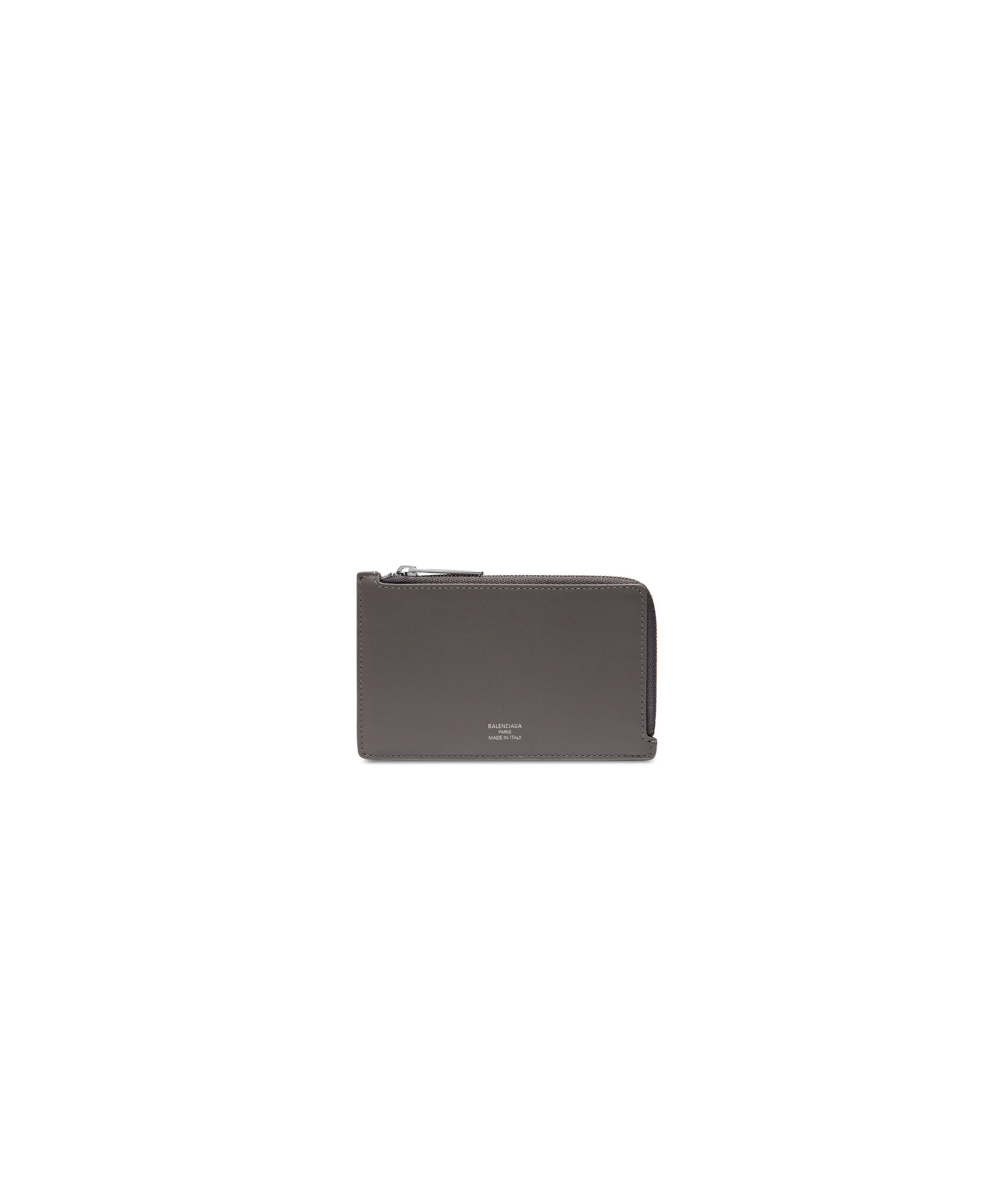 Envelope Long Coin And Card Holder - Grey