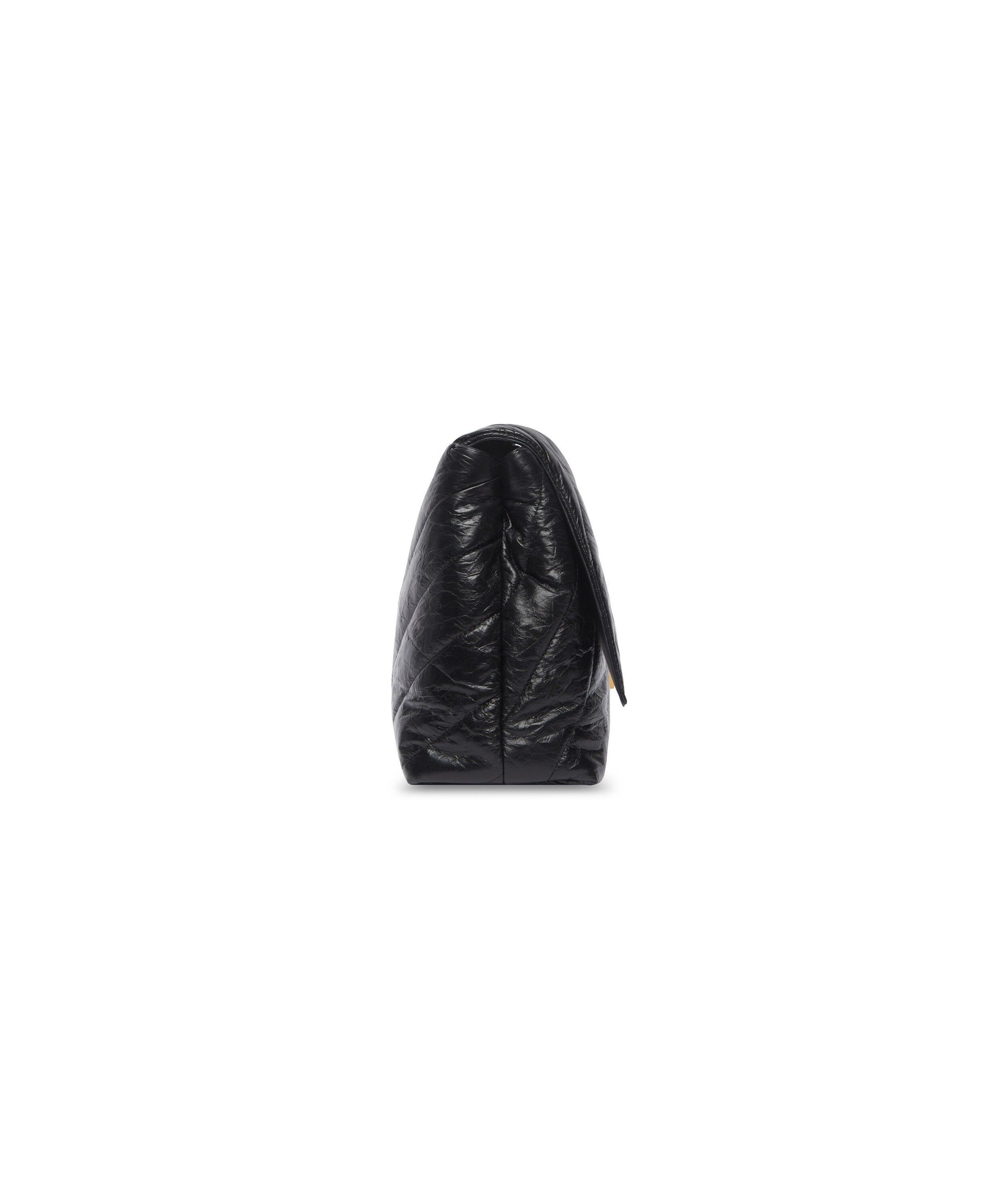 Crush Large Pouch Quilted - Black