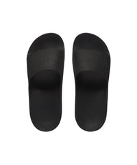 Chunky Wedge Sandals - Black