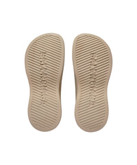 Chunky Wedge Sandals - Taupe