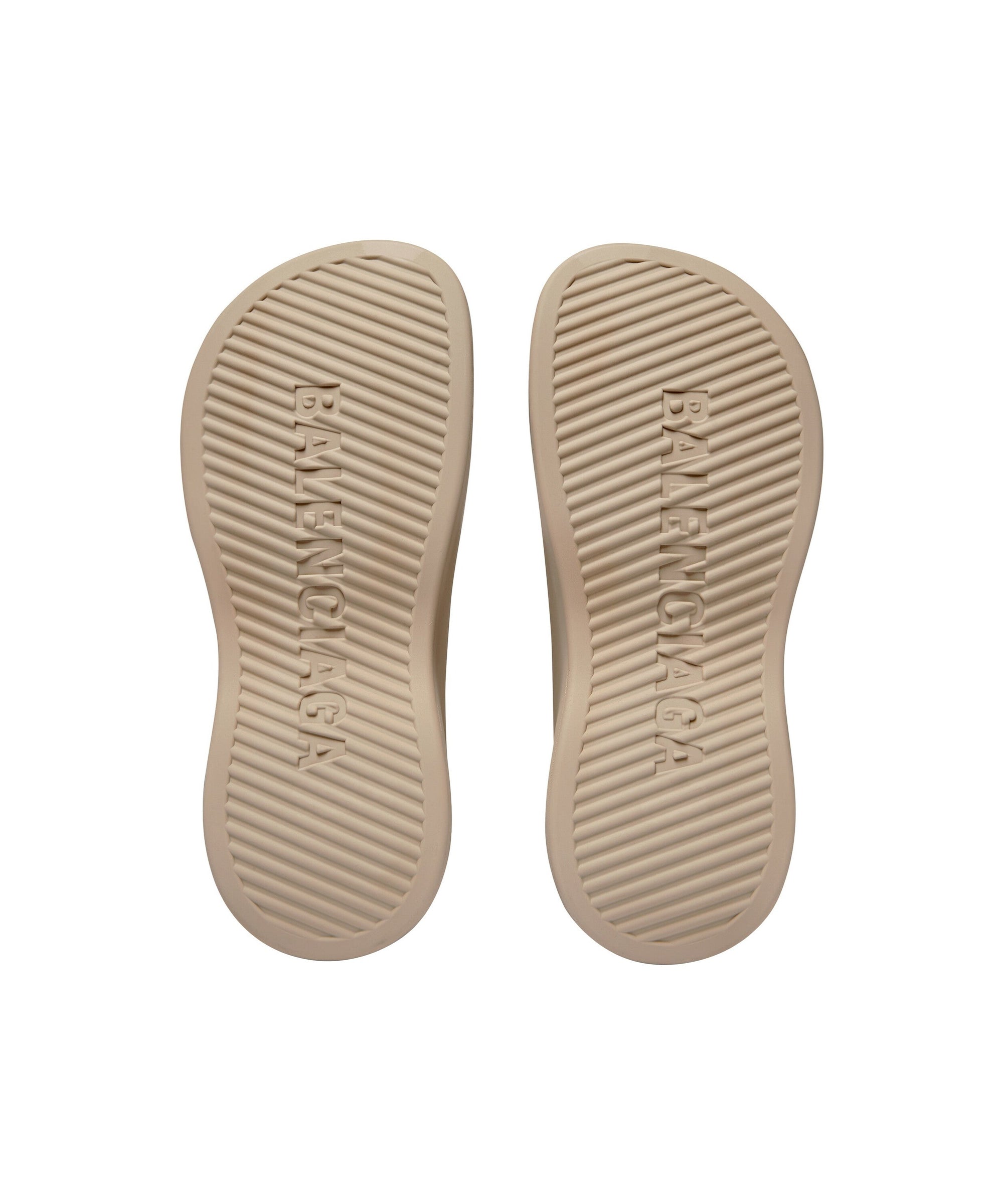 Chunky Wedge Sandals - Taupe