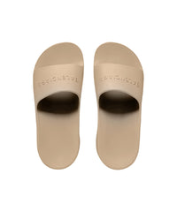 Chunky Wedge Sandals - Taupe