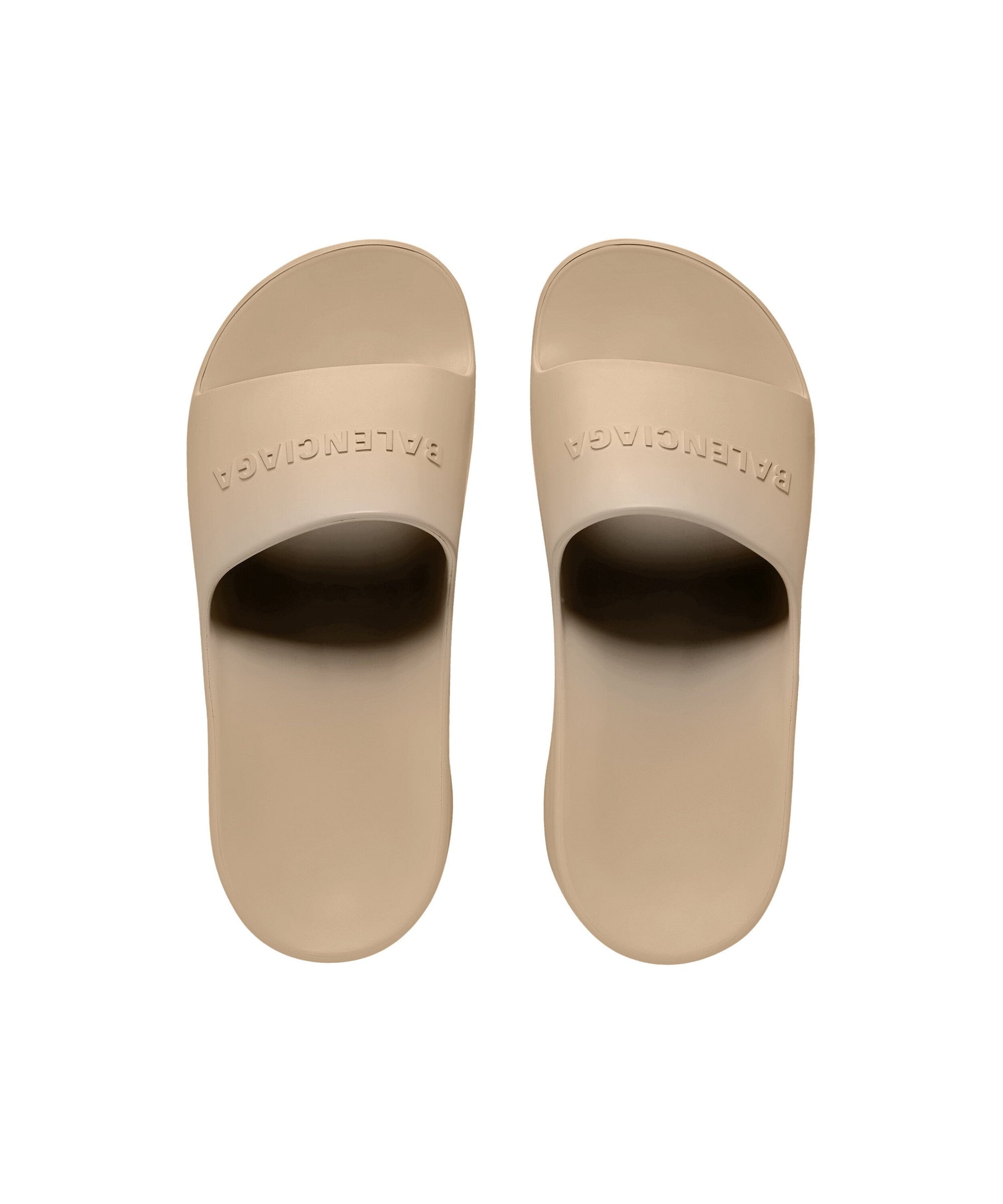 Chunky Wedge Sandals - Taupe