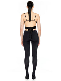 Wrap black Top - Black