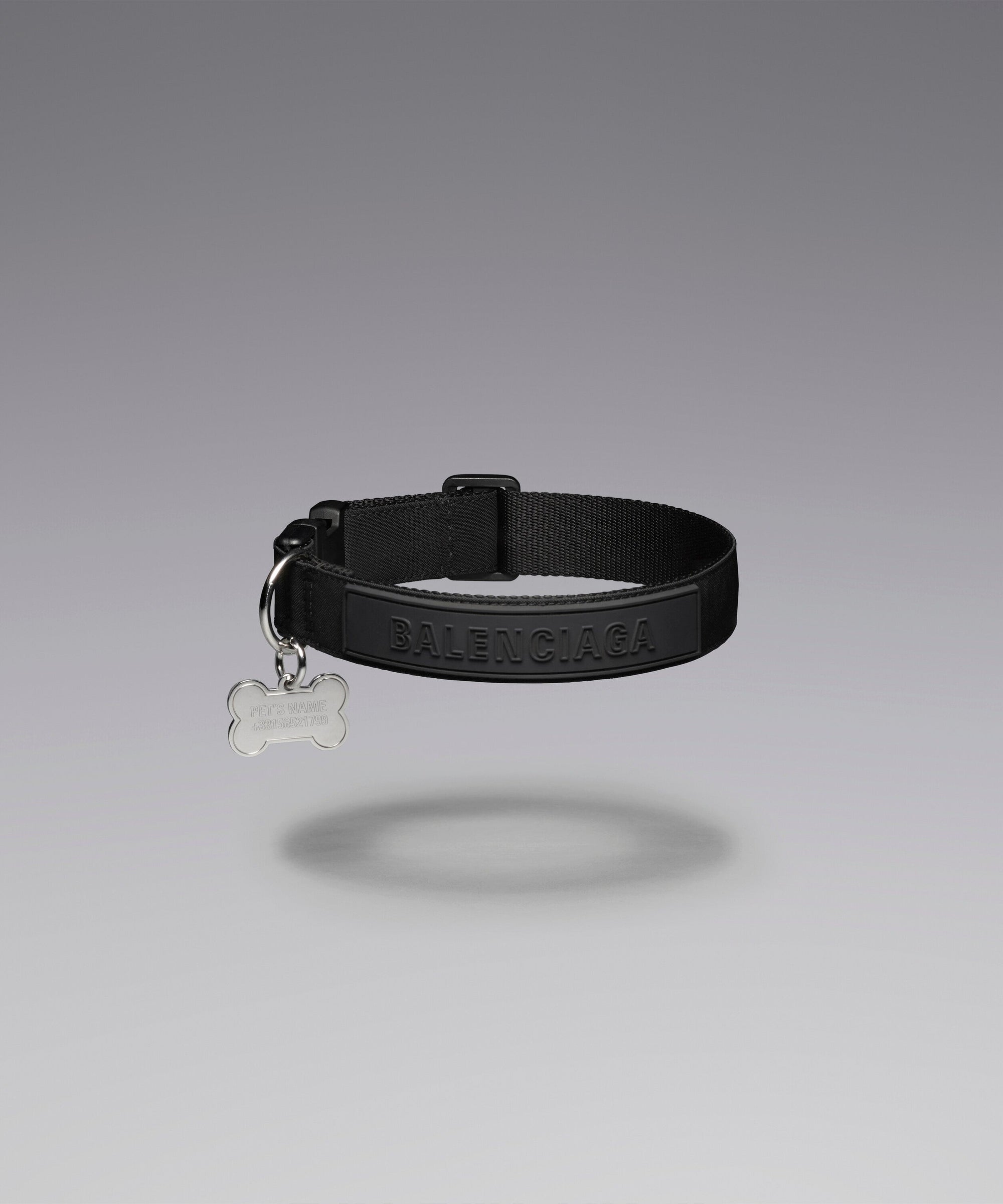 Dog Collar - Nero & Palladio