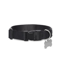 Dog Collar - Nero & Palladio