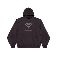 Lo_ve Hoodie Oversized - Black