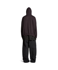 Lo_ve Hoodie Oversized - Black