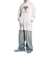Lo_ve Hoodie Oversized - Off White & Black