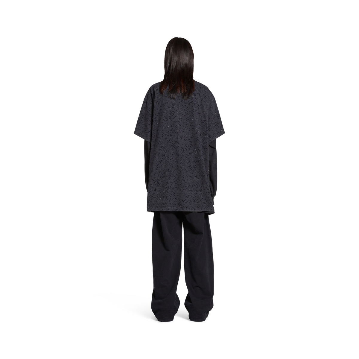 T-Shirt Oversized - Washed Black