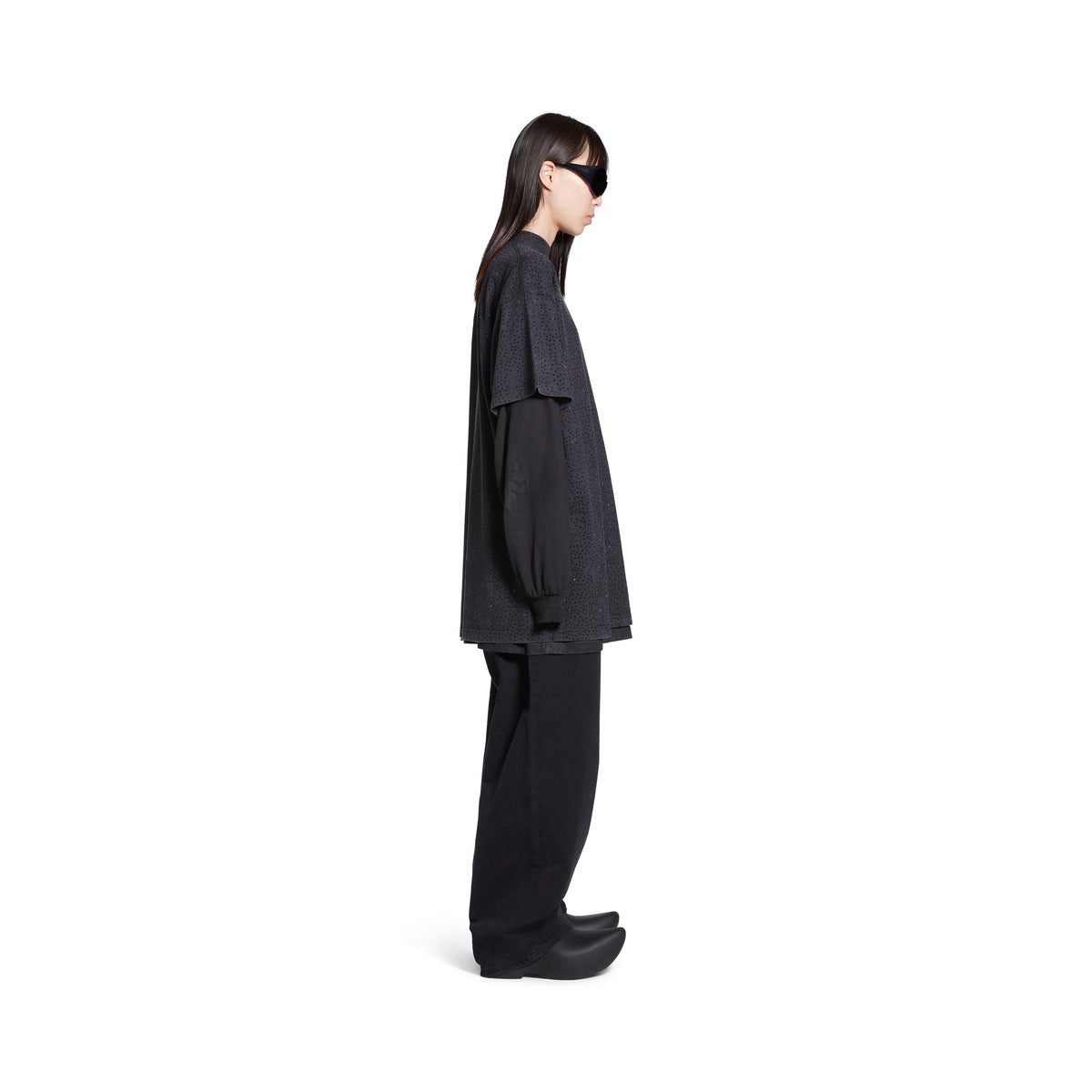 T-Shirt Oversized - Washed Black