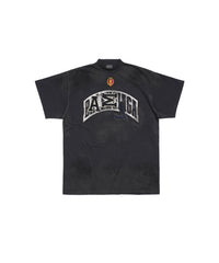 Skater T-Shirt Oversized - Washed Black