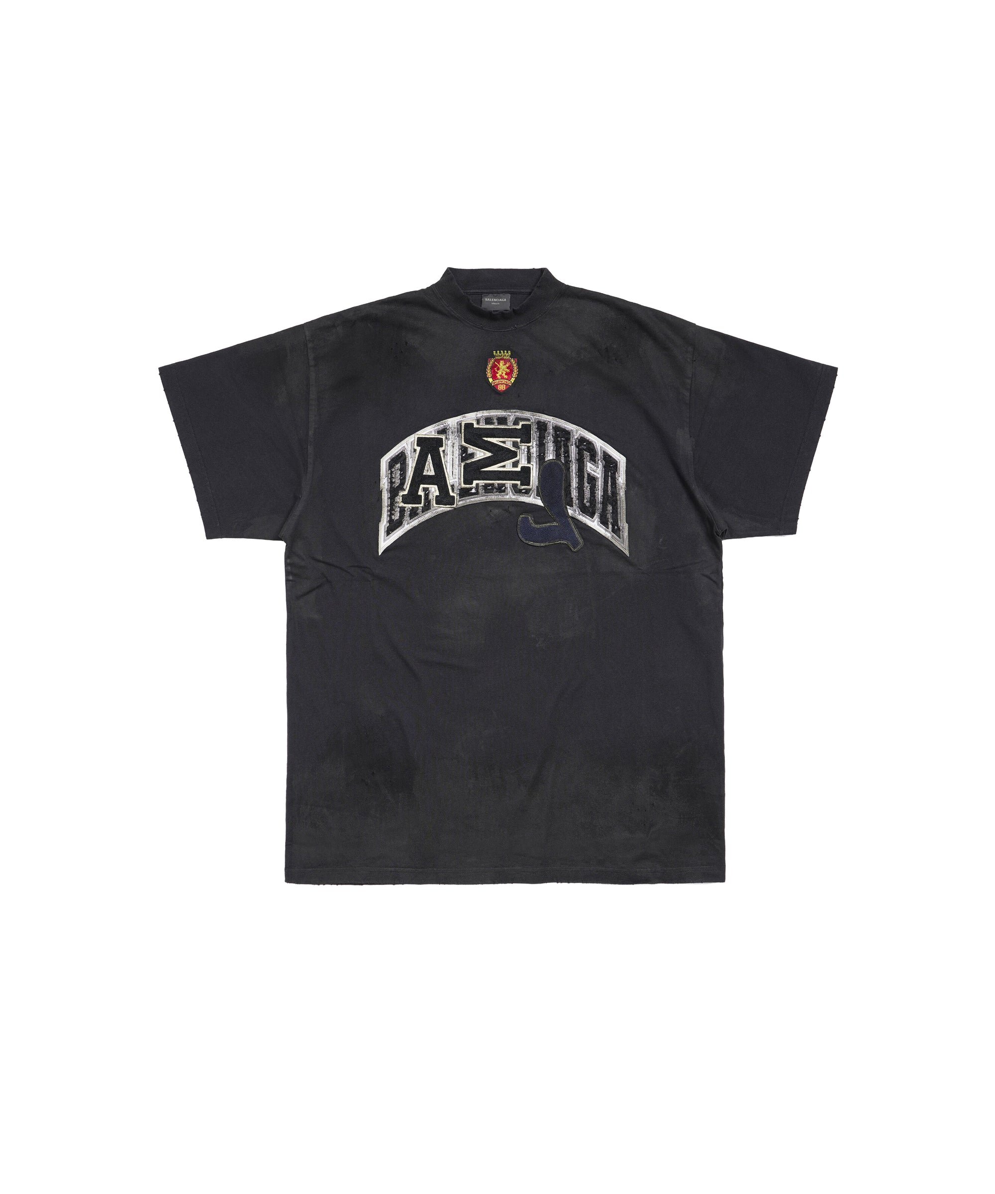 Skater T-Shirt Oversized - Washed Black