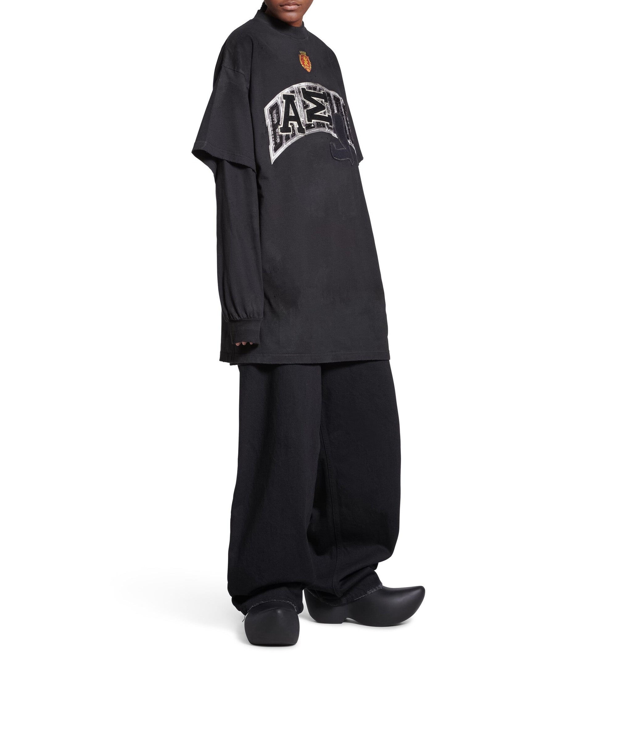 Skater T-Shirt Oversized - Washed Black